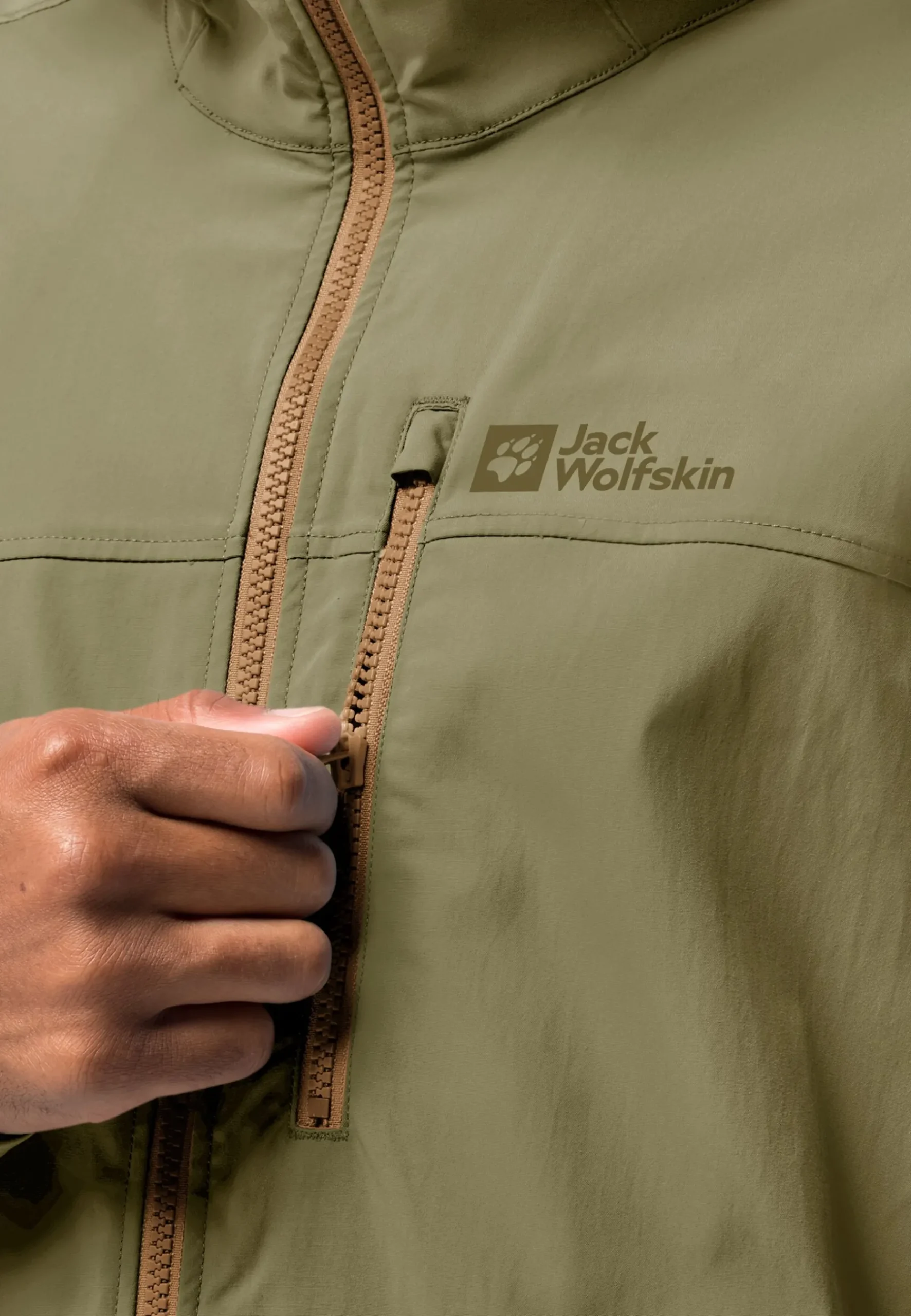 Jack Wolfskin Desert Wind Jacket M|Heren Lifestyle|Voor- En Najaarsjacks/-Jassen