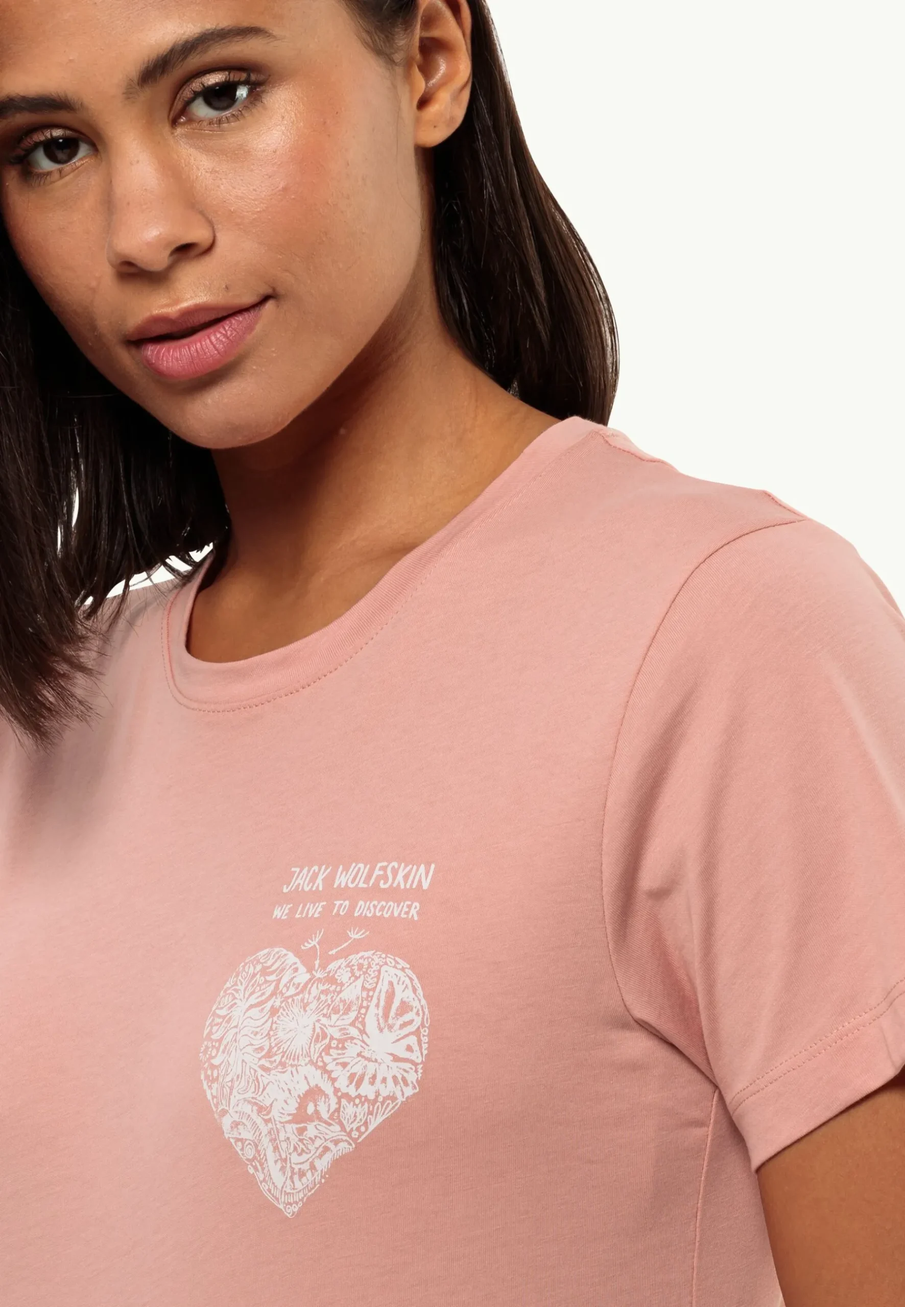 Jack Wolfskin Discover Heart T W|DAMES Lifestyle|T-Shirts & Longsleeves