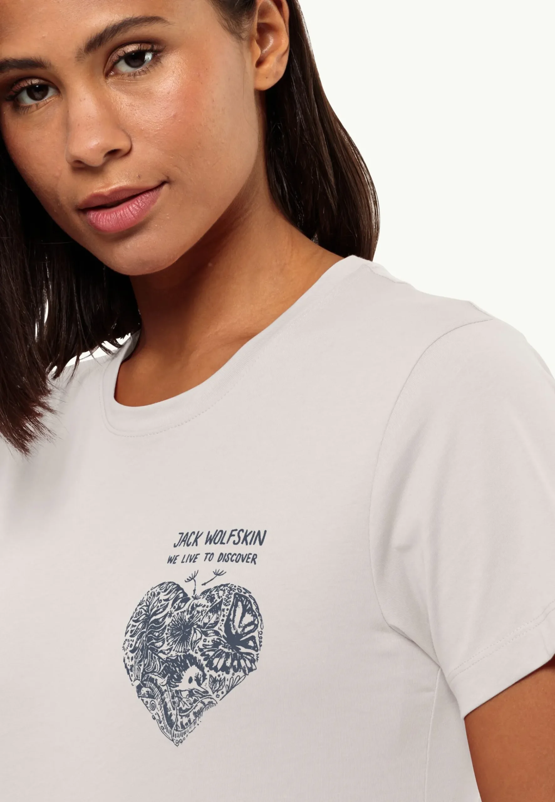 Jack Wolfskin Discover Heart T W|DAMES Lifestyle|T-Shirts & Longsleeves
