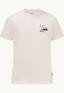 Jack Wolfskin Discover T M|Heren Lifestyle|T-Shirts & Longsleeves