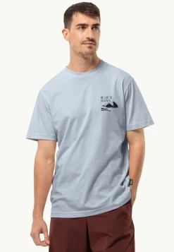 Jack Wolfskin Discover T M|Heren Lifestyle|T-Shirts & Longsleeves