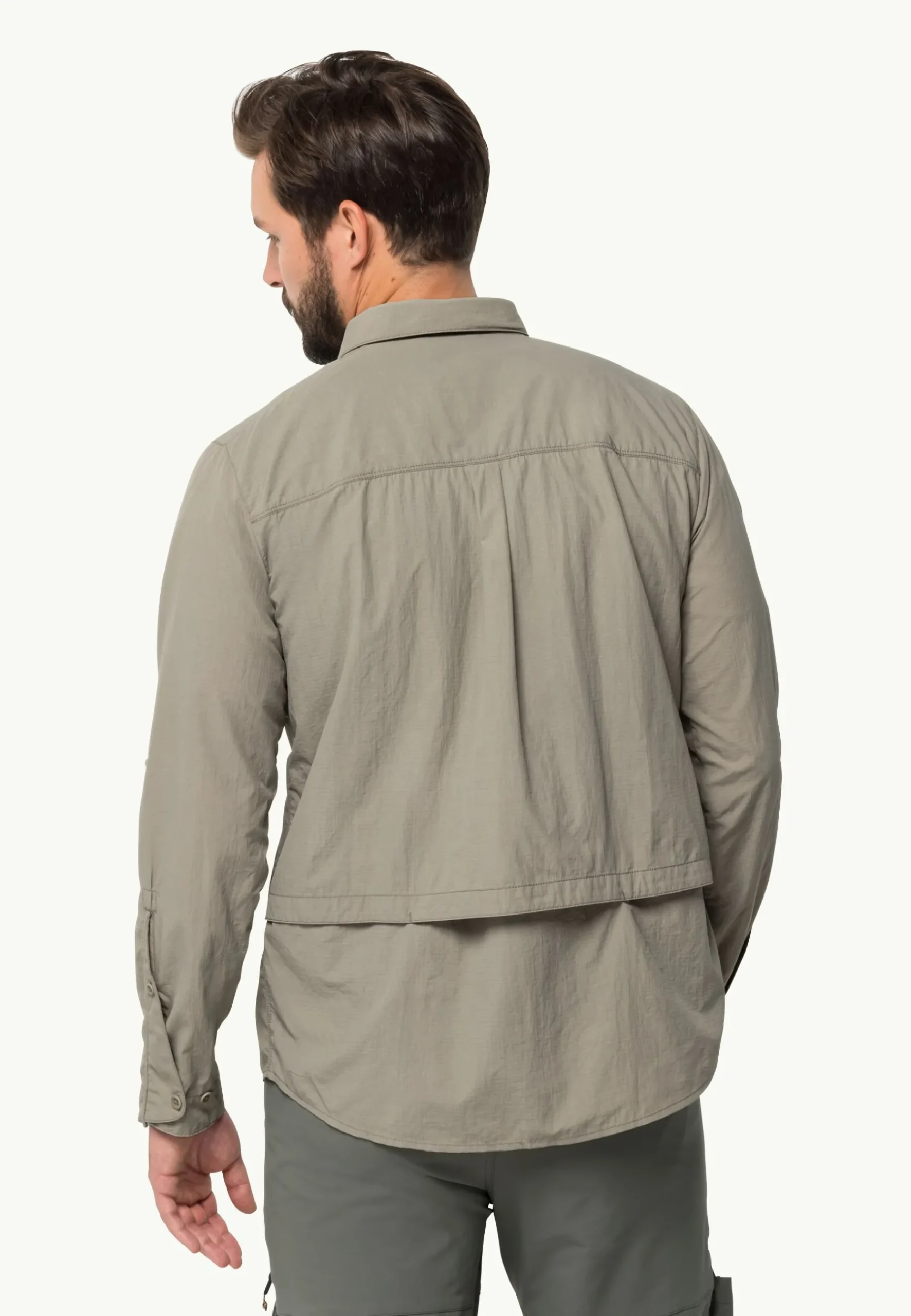 Jack Wolfskin Diskovera Ls Shirt M|Heren Discovery|Functionele Shirts