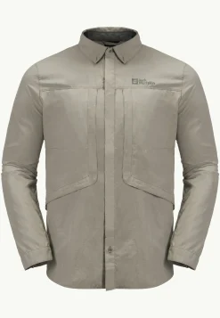 Jack Wolfskin Diskovera Ls Shirt M|Heren Discovery|Functionele Shirts