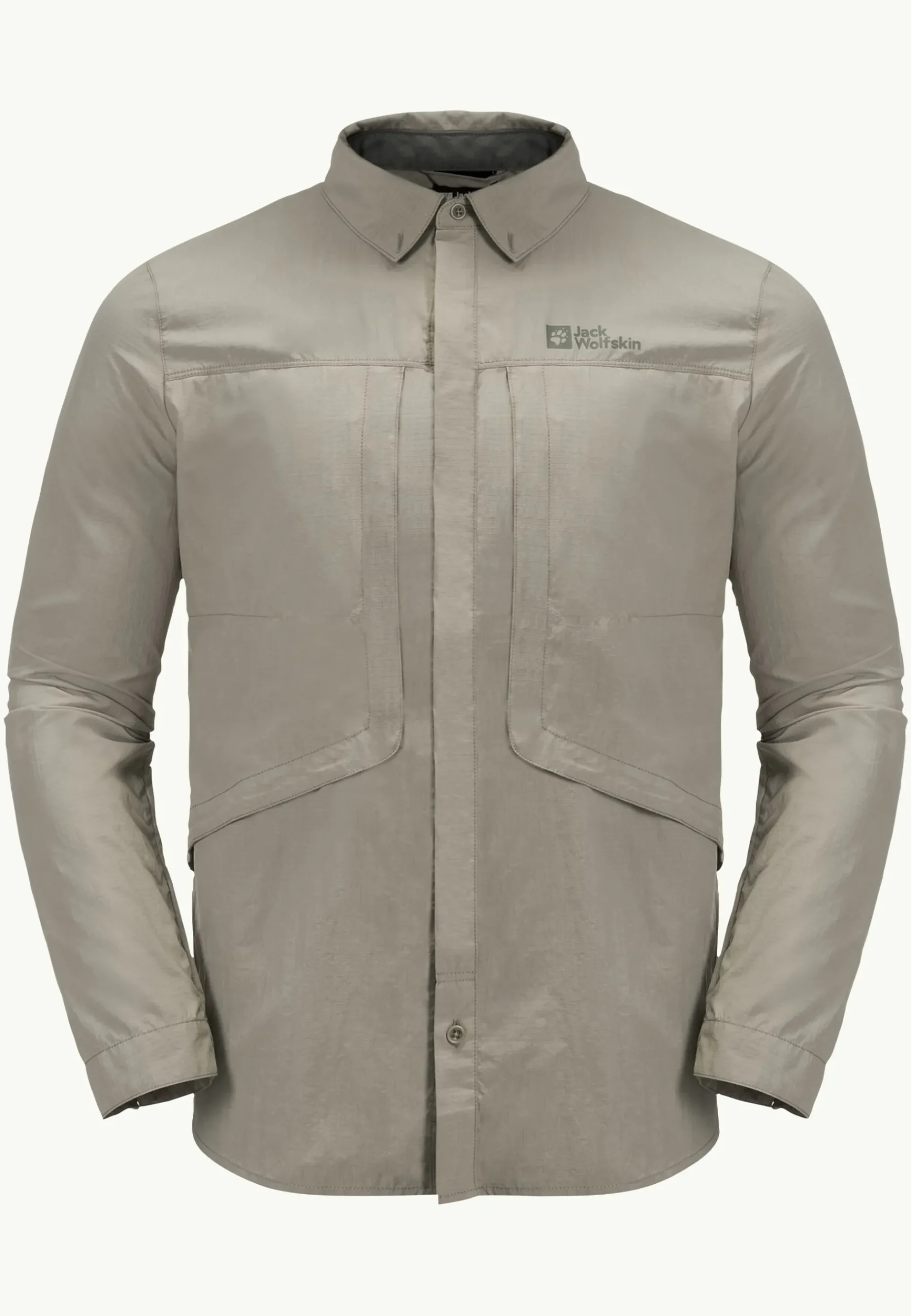 Jack Wolfskin Diskovera Ls Shirt M|Heren Discovery|Functionele Shirts