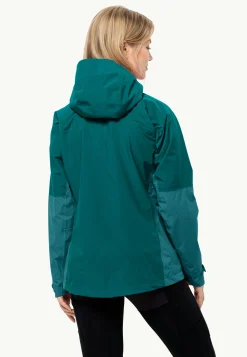 Jack Wolfskin Eagle Peak 2l Jkt W|DAMES Wandelen|Voor- En Najaarsjacks/-Jassen