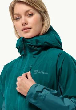 Jack Wolfskin Eagle Peak 2l Jkt W|DAMES Wandelen|Voor- En Najaarsjacks/-Jassen