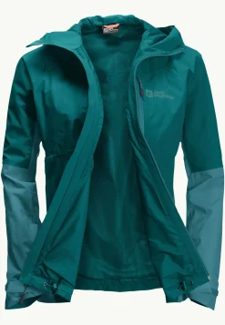 Jack Wolfskin Eagle Peak 2l Jkt W|DAMES Wandelen|Voor- En Najaarsjacks/-Jassen