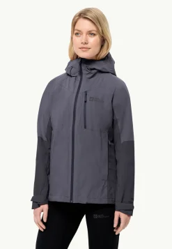 Jack Wolfskin Eagle Peak 2l Jkt W|DAMES Wandelen|Voor- En Najaarsjacks/-Jassen