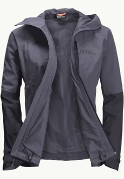 Jack Wolfskin Eagle Peak 2l Jkt W|DAMES Wandelen|Voor- En Najaarsjacks/-Jassen