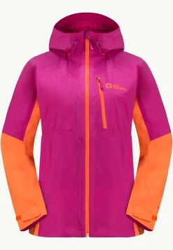 Jack Wolfskin Eagle Peak 2l Jkt W|DAMES Wandelen|Voor- En Najaarsjacks/-Jassen