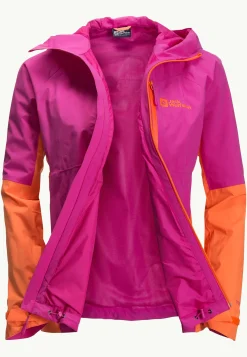 Jack Wolfskin Eagle Peak 2l Jkt W|DAMES Wandelen|Voor- En Najaarsjacks/-Jassen