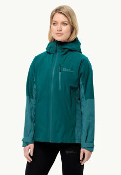 Jack Wolfskin Eagle Peak 2l Jkt W|DAMES Wandelen|Voor- En Najaarsjacks/-Jassen
