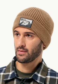 Jack Wolfskin Edo Badge Beanie|DAMES Lifestyle|Lifestyle