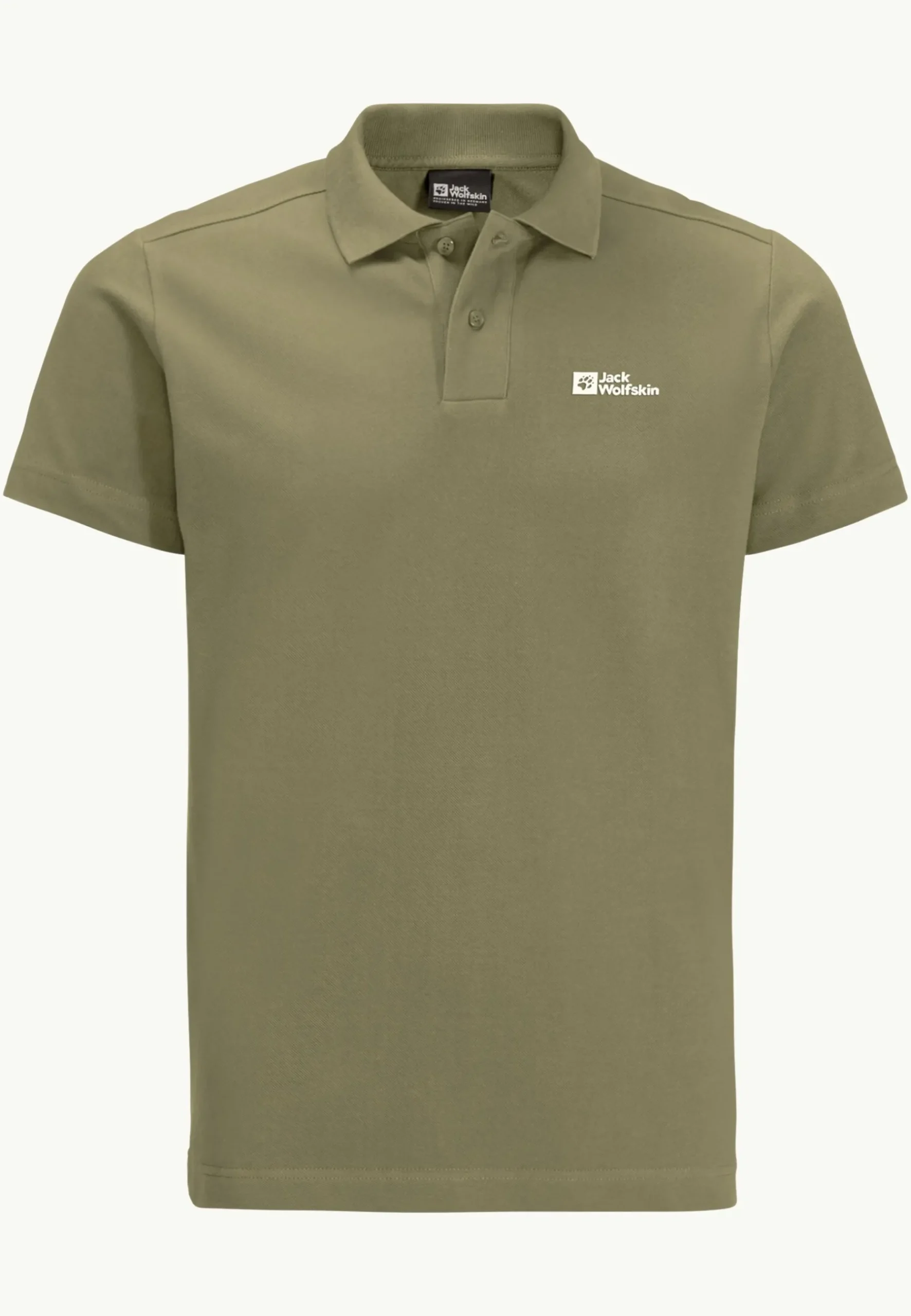 Jack Wolfskin Essential Polo M|Heren Lifestyle|Poloshirts