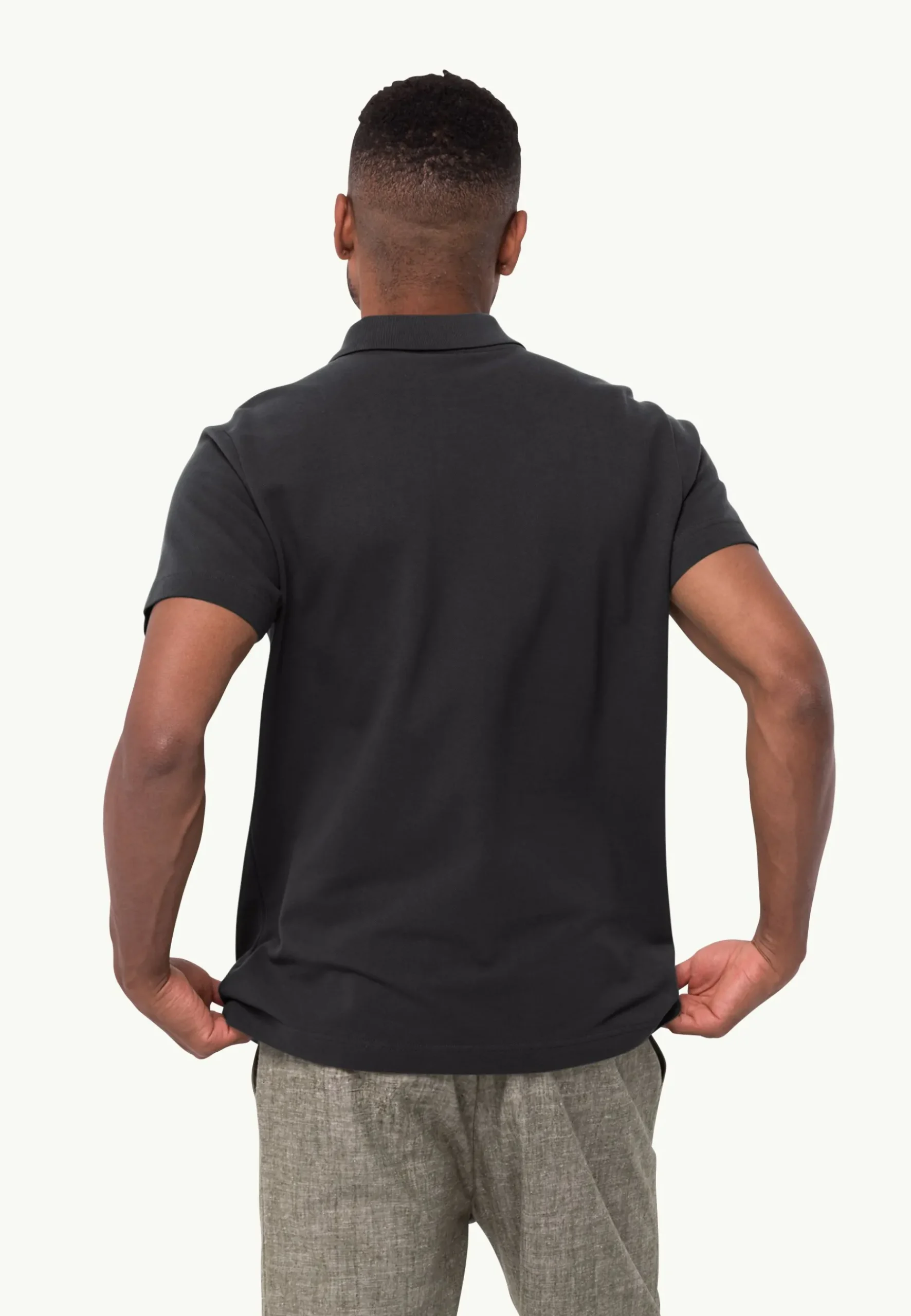 Jack Wolfskin Essential Polo M|Heren Lifestyle|Poloshirts
