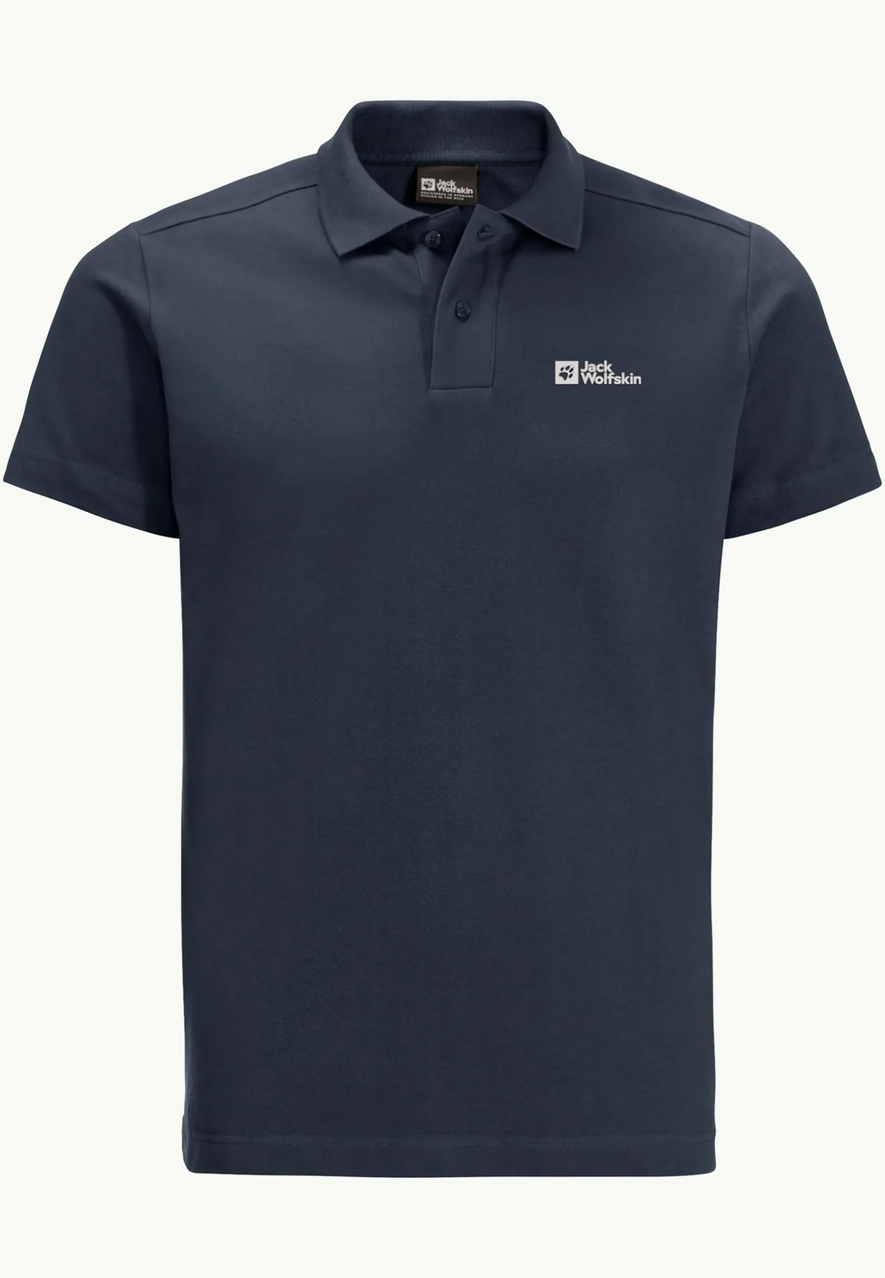 Jack Wolfskin Essential Polo M|Heren Lifestyle|Poloshirts