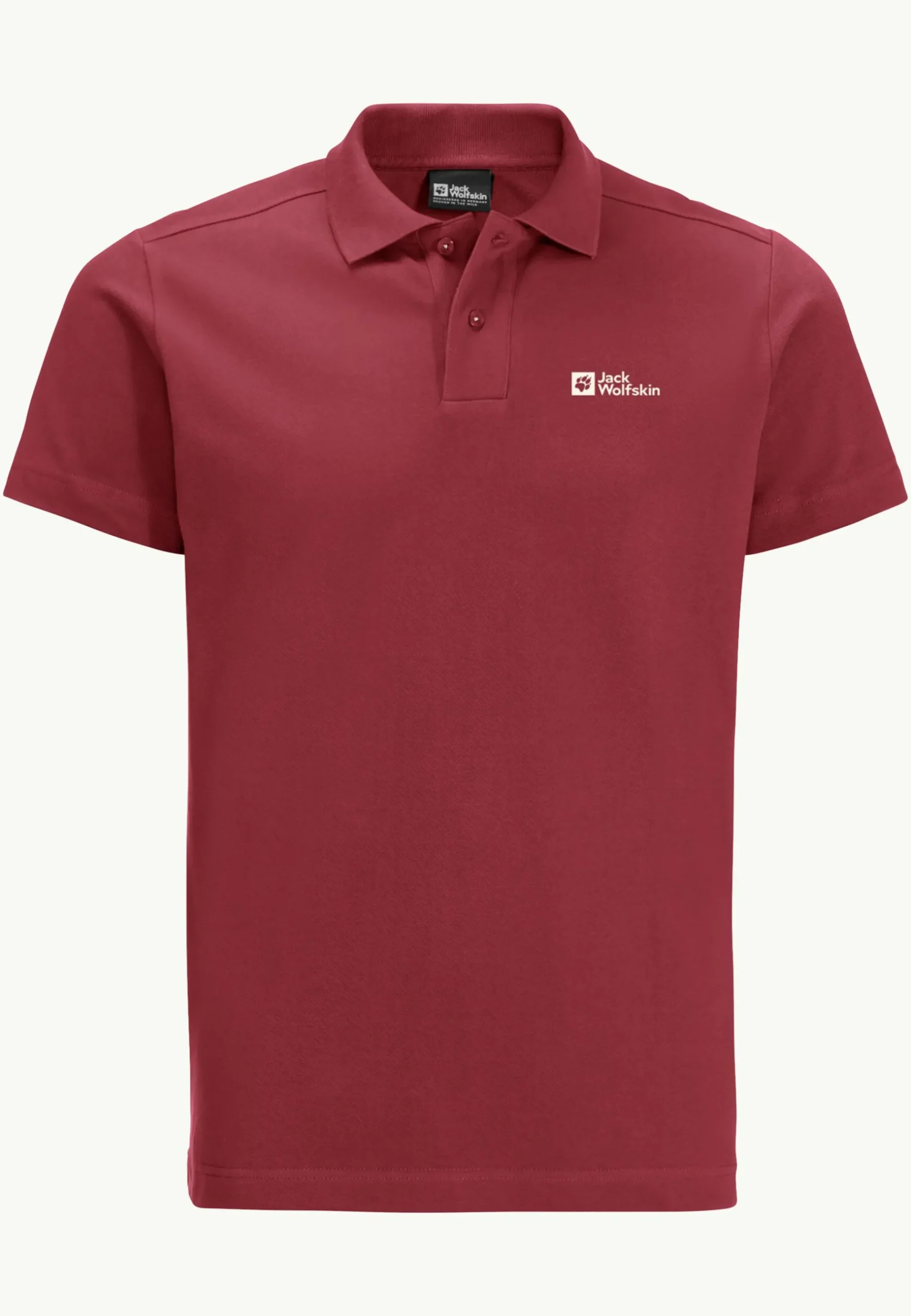 Jack Wolfskin Essential Polo M|Heren Lifestyle|Poloshirts