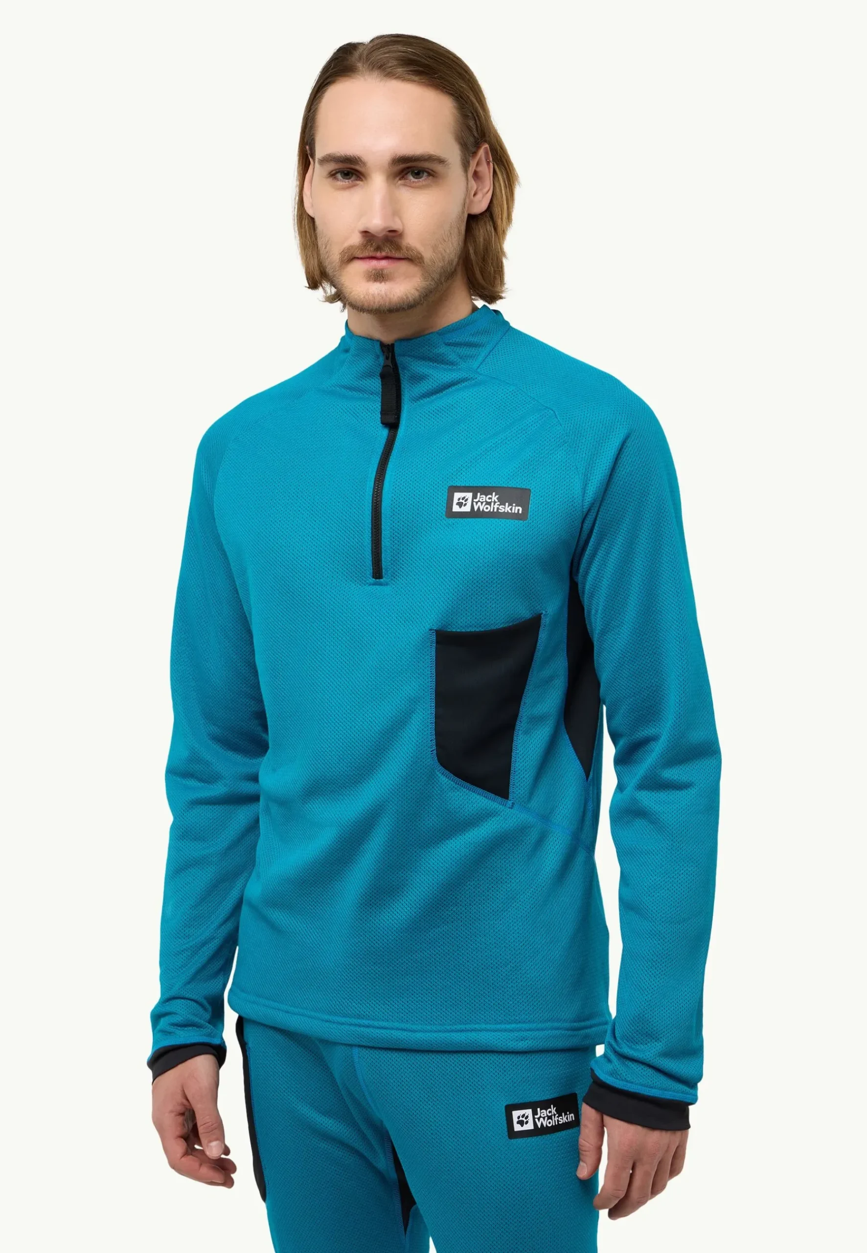 Jack Wolfskin Expdn Octa Hz M|Heren Functionele Shirts|Functioneel Ondergoed