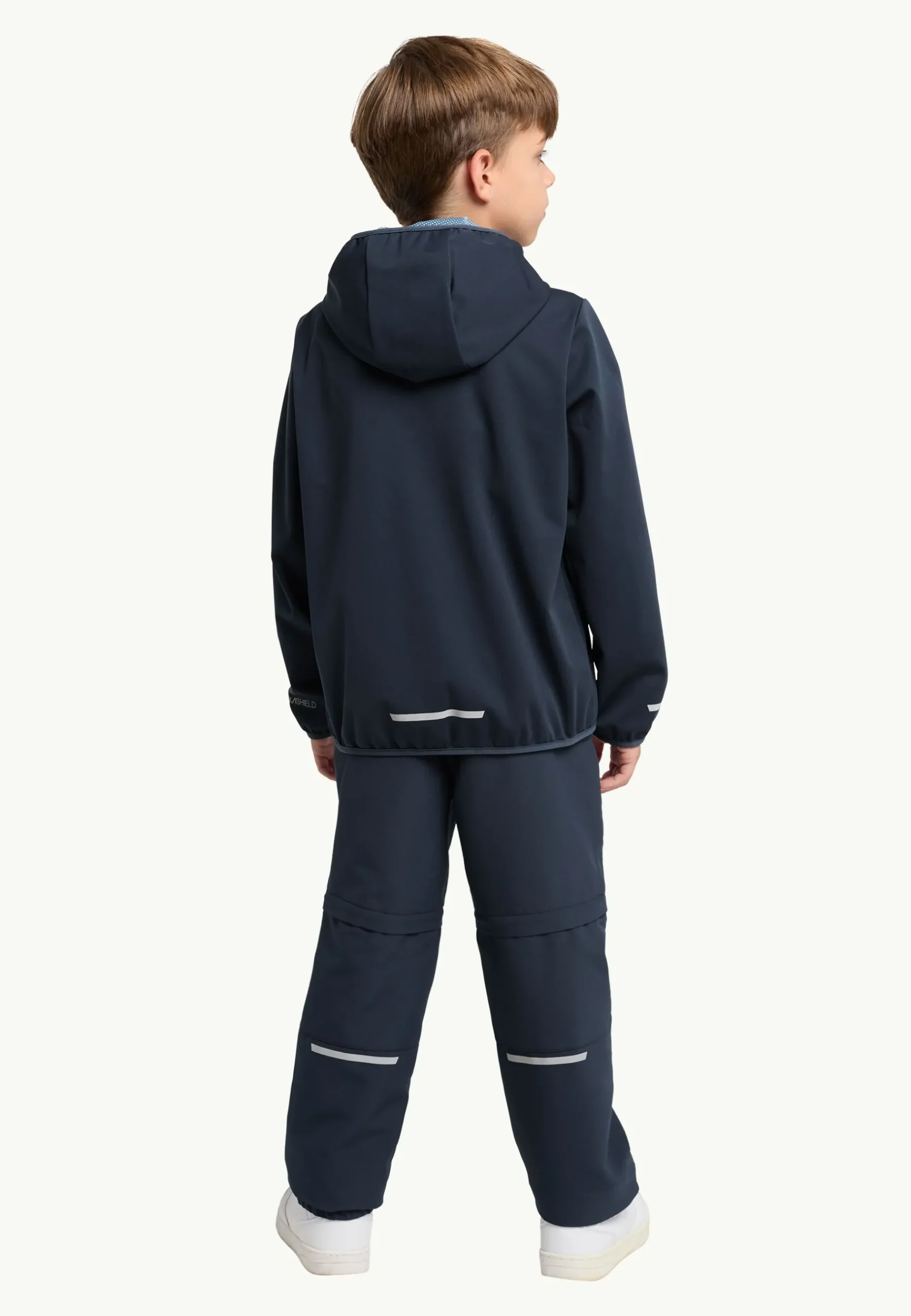 Jack Wolfskin Feldberg Hooded Jkt K|Kinderen Voor- En Najaarsjacks/-Jassen|Windjacks