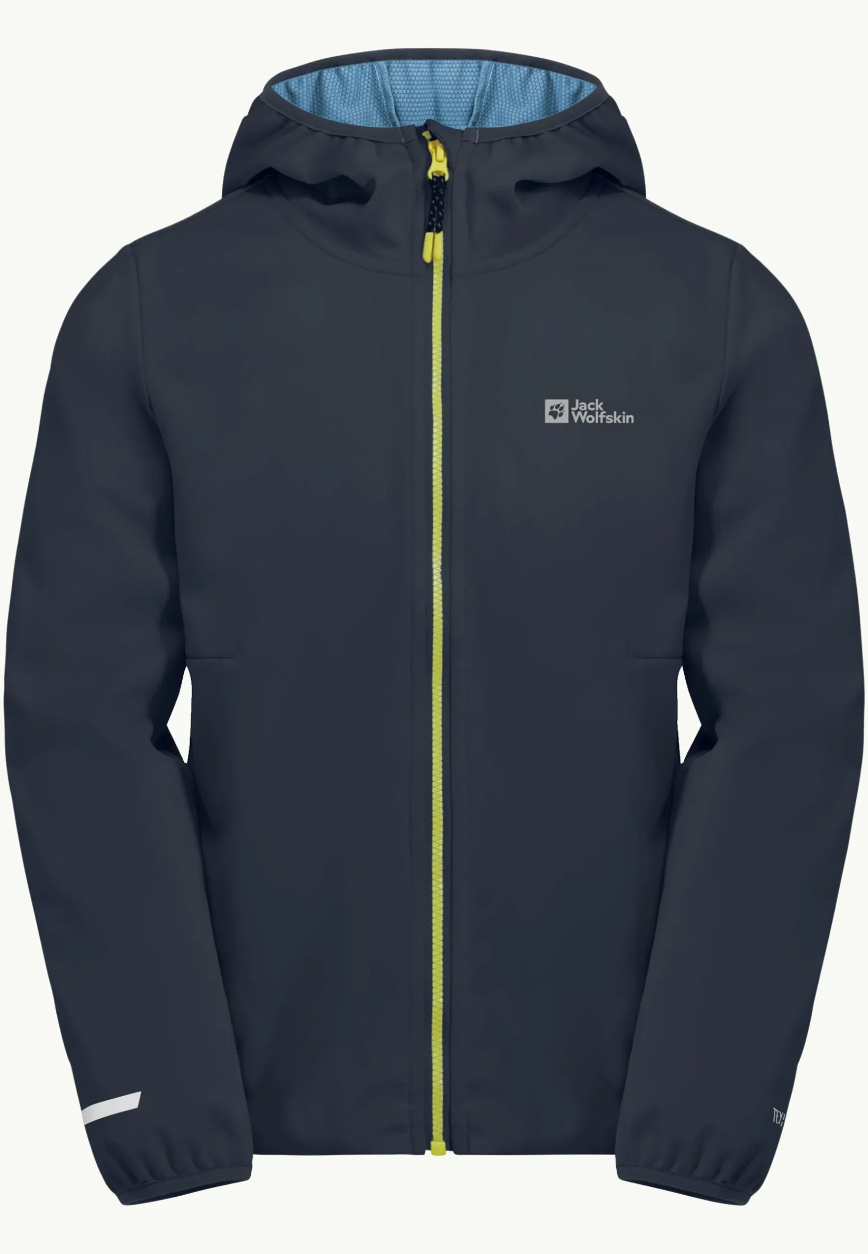 Jack Wolfskin Feldberg Hooded Jkt K|Kinderen Voor- En Najaarsjacks/-Jassen|Windjacks