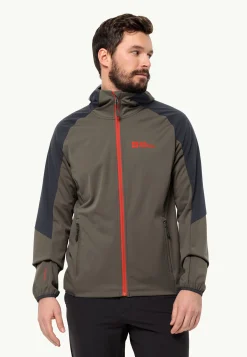 Jack Wolfskin Feldberg Hoody M|Heren Wandelen|Voor- En Najaarsjacks/-Jassen