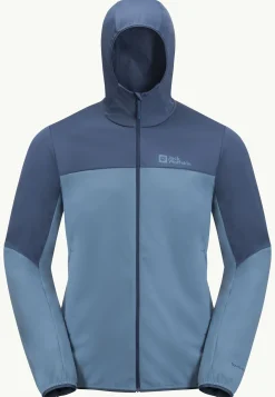 Jack Wolfskin Feldberg Hoody M|Heren Wandelen|Voor- En Najaarsjacks/-Jassen