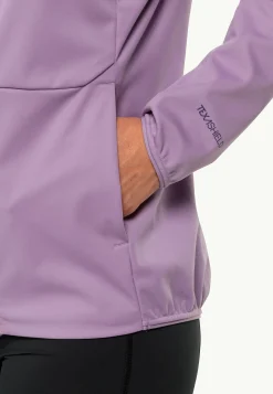Jack Wolfskin Feldberg Hoody W|DAMES Wandelen|Voor- En Najaarsjacks/-Jassen