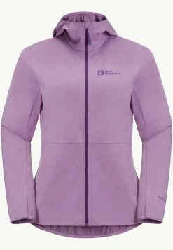 Jack Wolfskin Feldberg Hoody W|DAMES Wandelen|Voor- En Najaarsjacks/-Jassen