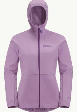 Jack Wolfskin Feldberg Hoody W|DAMES Wandelen|Voor- En Najaarsjacks/-Jassen