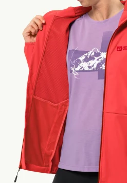 Jack Wolfskin Feldberg Hoody W|DAMES Wandelen|Voor- En Najaarsjacks/-Jassen