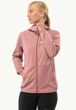 Jack Wolfskin Feldberg Hoody W|DAMES Wandelen|Voor- En Najaarsjacks/-Jassen