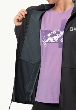Jack Wolfskin Feldberg Hoody W|DAMES Wandelen|Voor- En Najaarsjacks/-Jassen