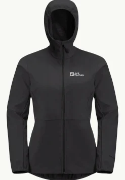 Jack Wolfskin Feldberg Hoody W|DAMES Wandelen|Voor- En Najaarsjacks/-Jassen