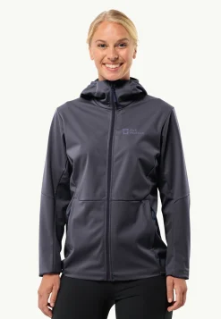 Jack Wolfskin Feldberg Hoody W|DAMES Wandelen|Voor- En Najaarsjacks/-Jassen