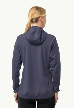 Jack Wolfskin Feldberg Hoody W|DAMES Wandelen|Voor- En Najaarsjacks/-Jassen