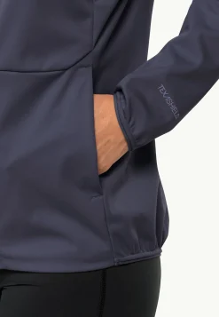 Jack Wolfskin Feldberg Hoody W|DAMES Wandelen|Voor- En Najaarsjacks/-Jassen