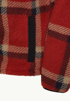 Jack Wolfskin Felslicht Check Jkt M|Heren Fleece|Hoodies & Pullovers