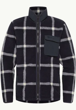 Jack Wolfskin Felslicht Check Jkt M|Heren Fleece|Hoodies & Pullovers
