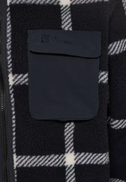 Jack Wolfskin Felslicht Check Jkt M|Heren Fleece|Hoodies & Pullovers
