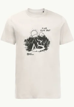 Jack Wolfskin Find Your Spot T M|Heren Lifestyle|T-Shirts & Longsleeves