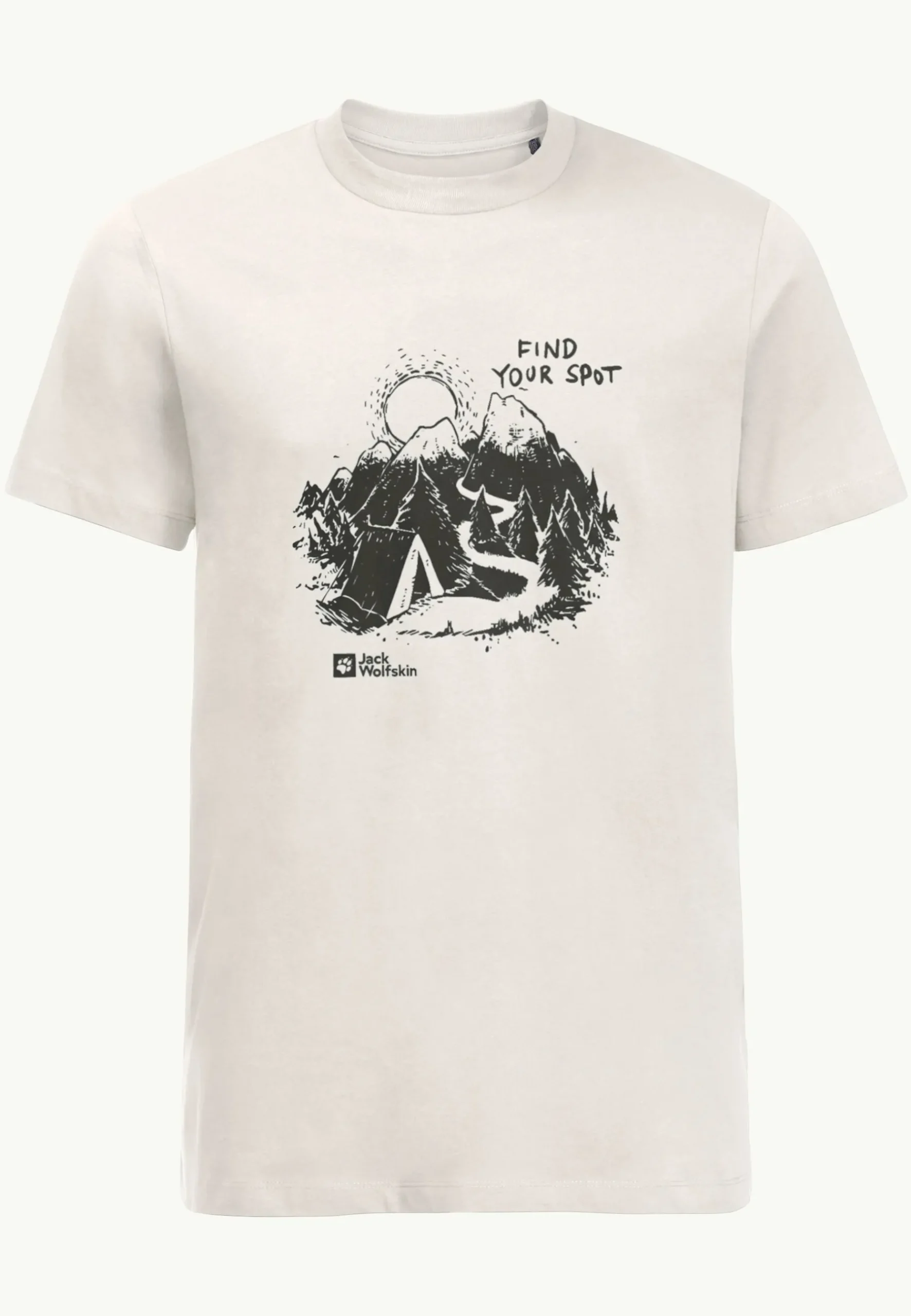 Jack Wolfskin Find Your Spot T M|Heren Lifestyle|T-Shirts & Longsleeves