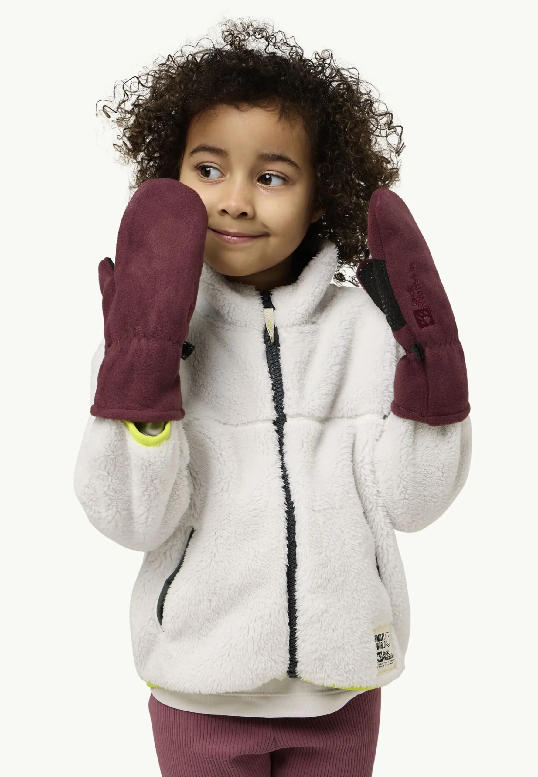 Jack Wolfskin Fleece Mitten K|Kinderen Handschoenen|Fleece