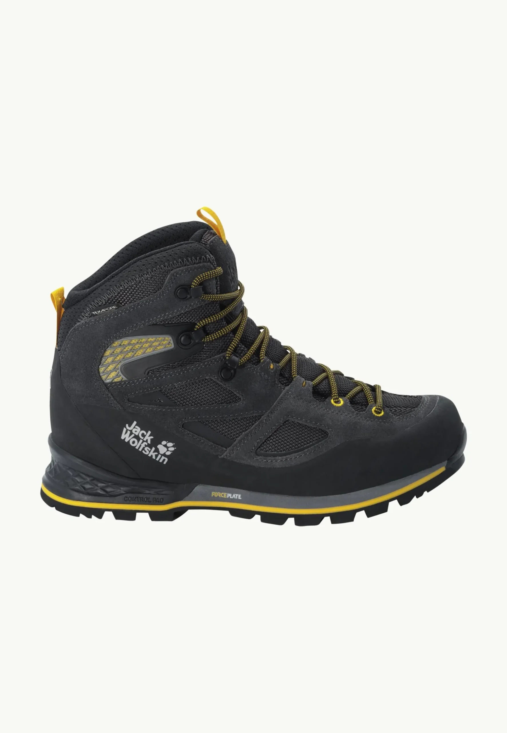 Jack Wolfskin Force Crest Texapore Mid M|Heren Wandelen|Wandelschoenen