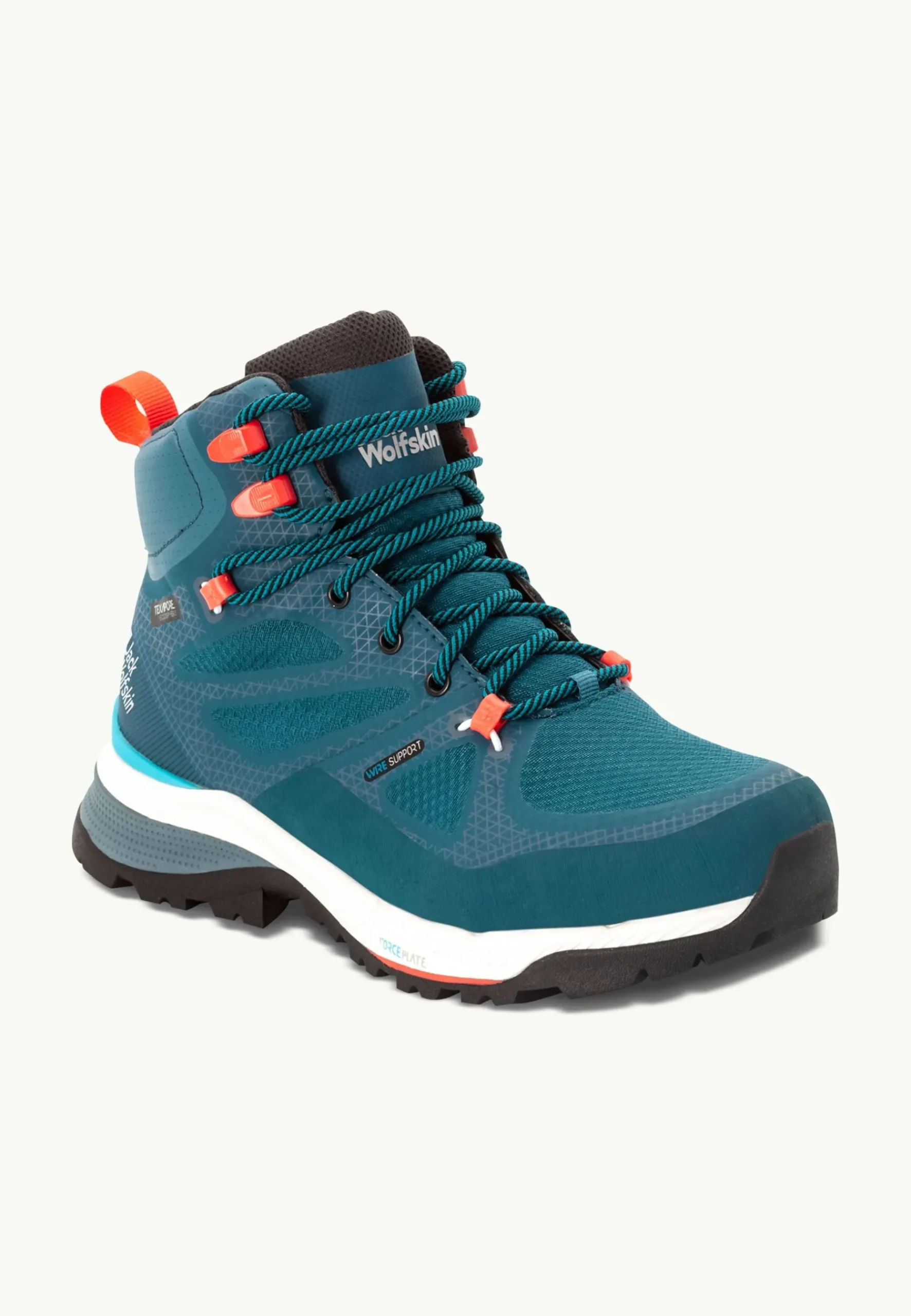 Jack Wolfskin Force Striker Texapore Mid W|DAMES Wandelschoenen|Waterdichte Schoenen