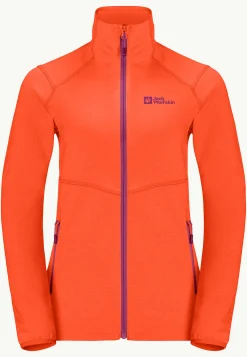 Jack Wolfskin Fortberg Fz W|DAMES Wandelen|Voor- En Najaarsjacks/-Jassen