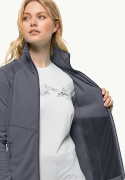 Jack Wolfskin Fortberg Fz W|DAMES Wandelen|Voor- En Najaarsjacks/-Jassen