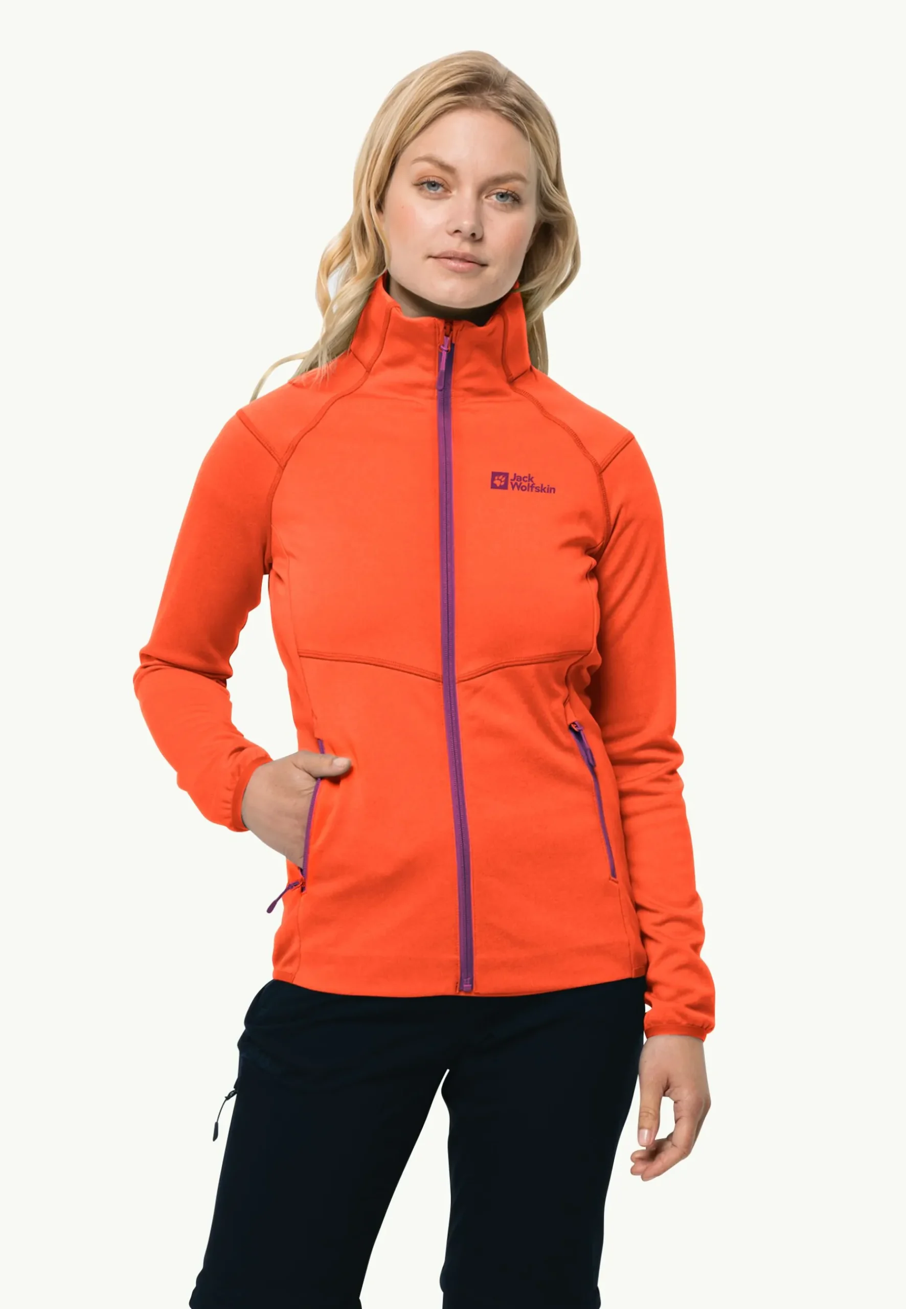 Jack Wolfskin Fortberg Fz W|DAMES Wandelen|Voor- En Najaarsjacks/-Jassen