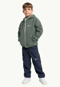 Jack Wolfskin Fourwinds Jacket Kids|Kinderen Voor- En Najaarsjacks/-Jassen|Windjacks