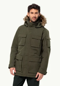Jack Wolfskin Glacier Canyon Parka|Heren Lifestyle|Voor- En Najaarsjacks/-Jassen