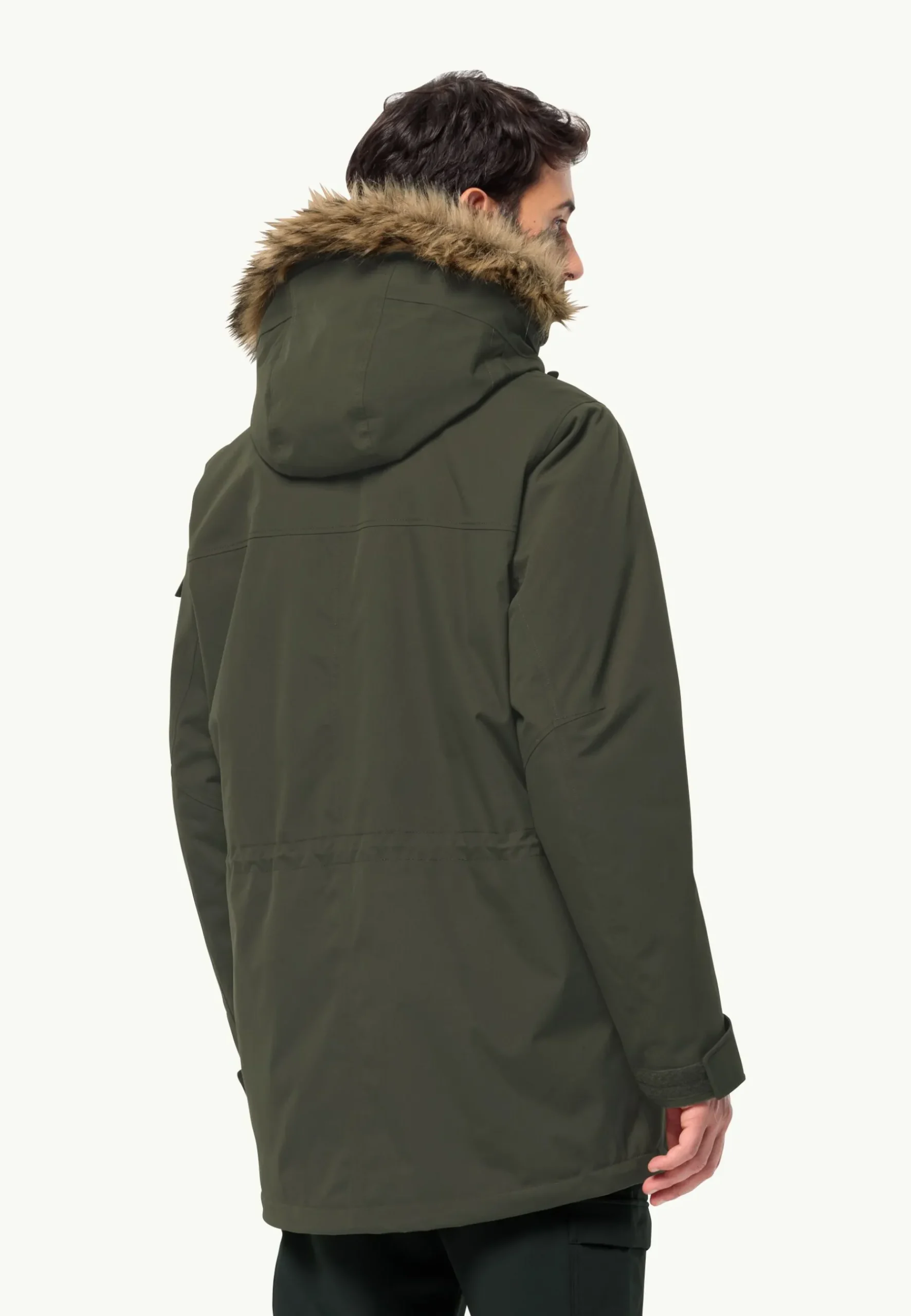 Jack Wolfskin Glacier Canyon Parka|Heren Lifestyle|Voor- En Najaarsjacks/-Jassen
